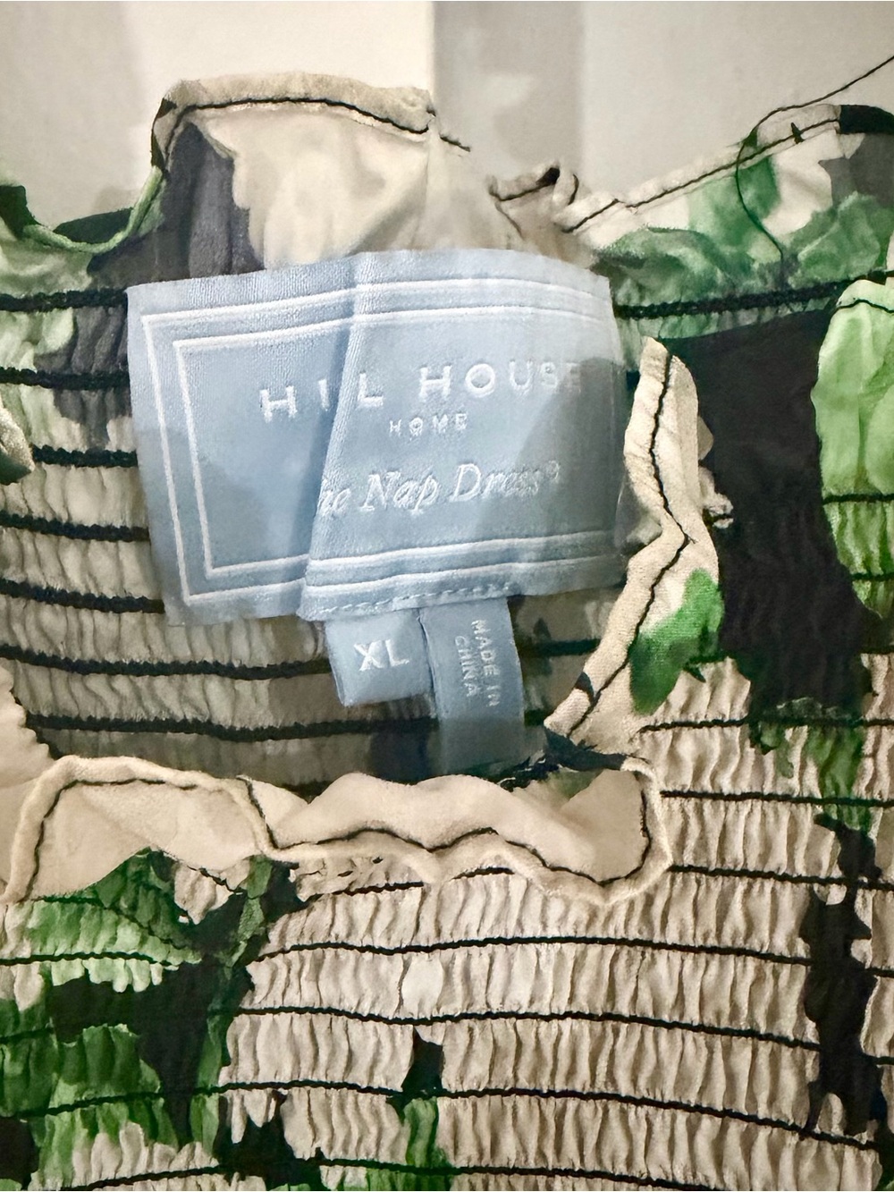 Hill House Ellie Nap Dress in Night Bloom Print (Size XL) - Picture 5 of 6
